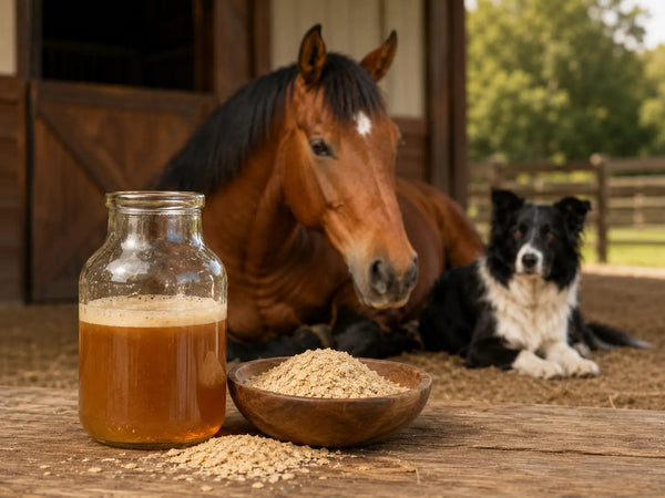 Bierhefe für Hunde & Pferde: natürliche Hilfe für Fell, Haut, Hufe und Nerven petsbiotics