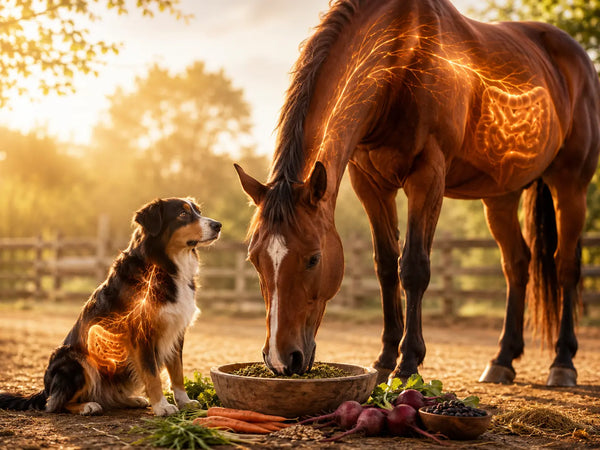 Vitamin B12 für Hunde & Pferde: natürliches Nervenvitamin bei Verdauung, Erschöpfung und Versorgung petsbiotics