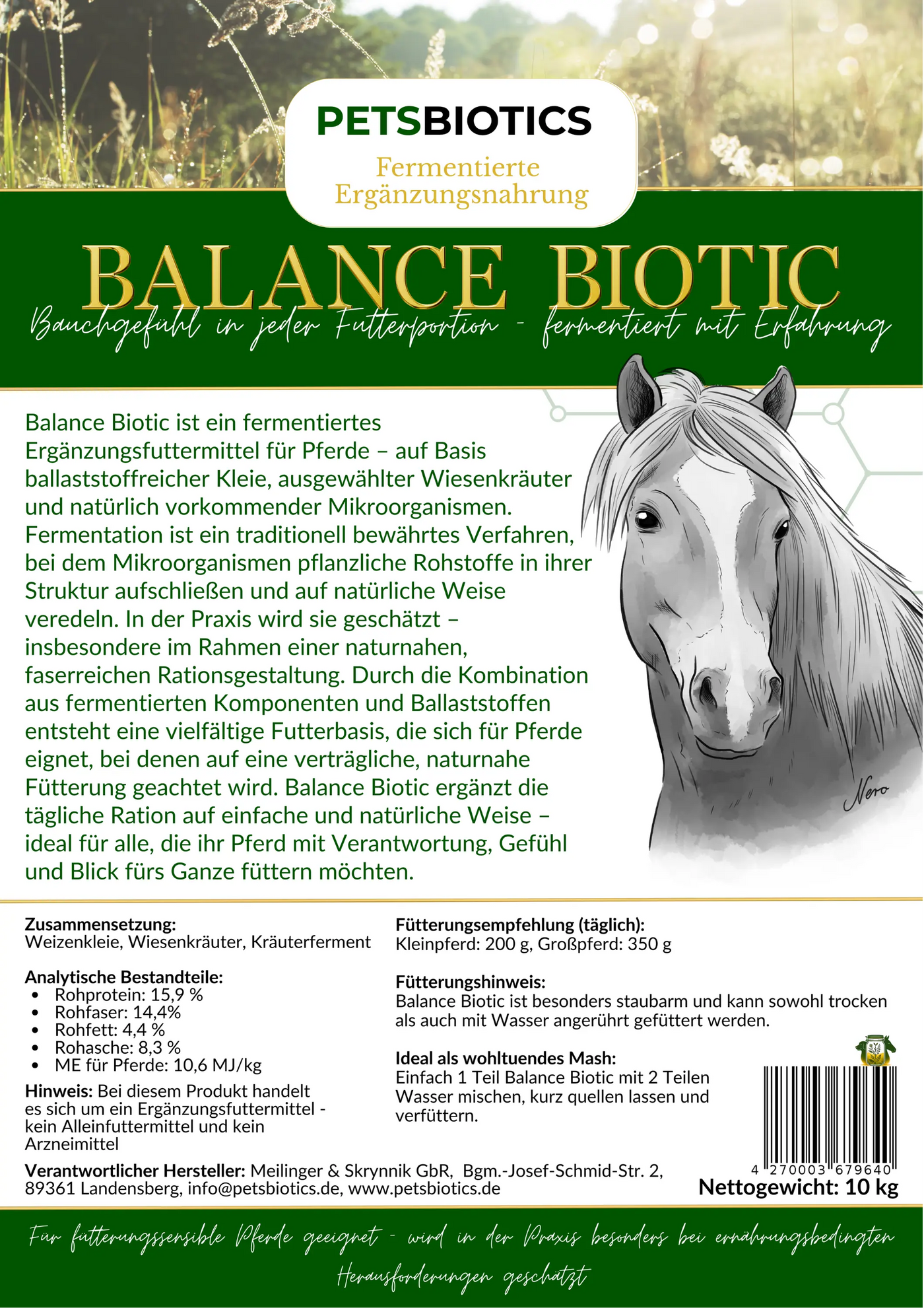 Balance Biotic petsbiotics