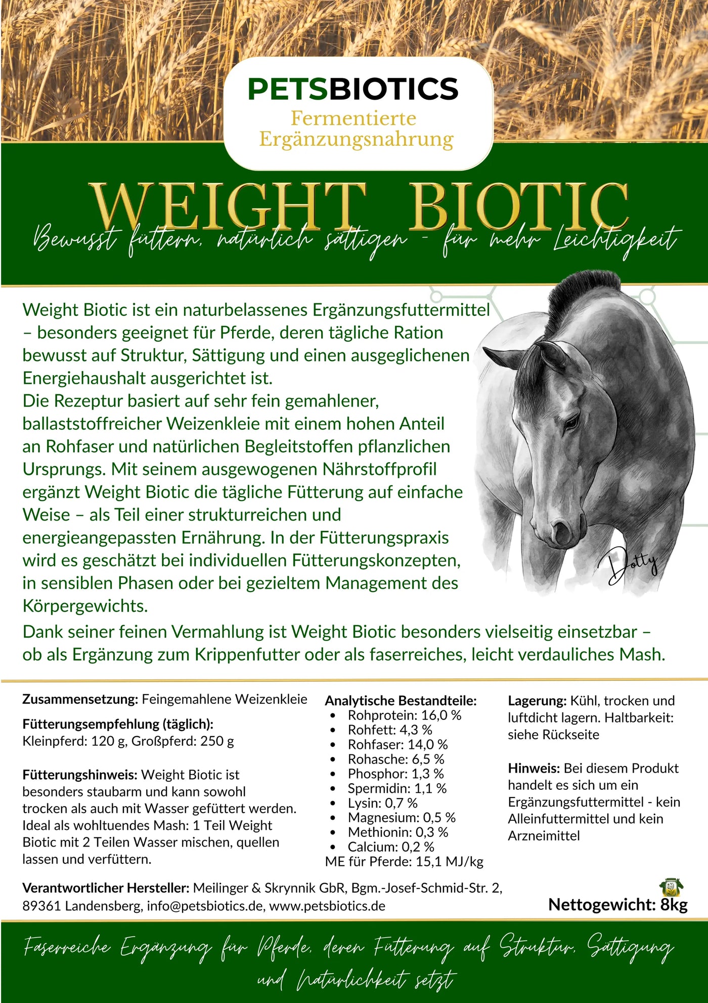 Weight Biotic - petsbiotics