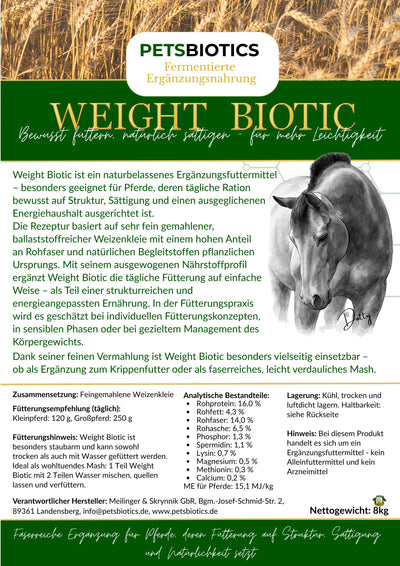 Weight Biotic - petsbiotics