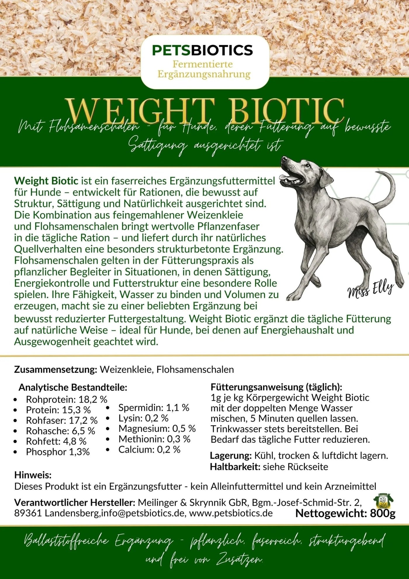 Weight Biotic - petsbiotics